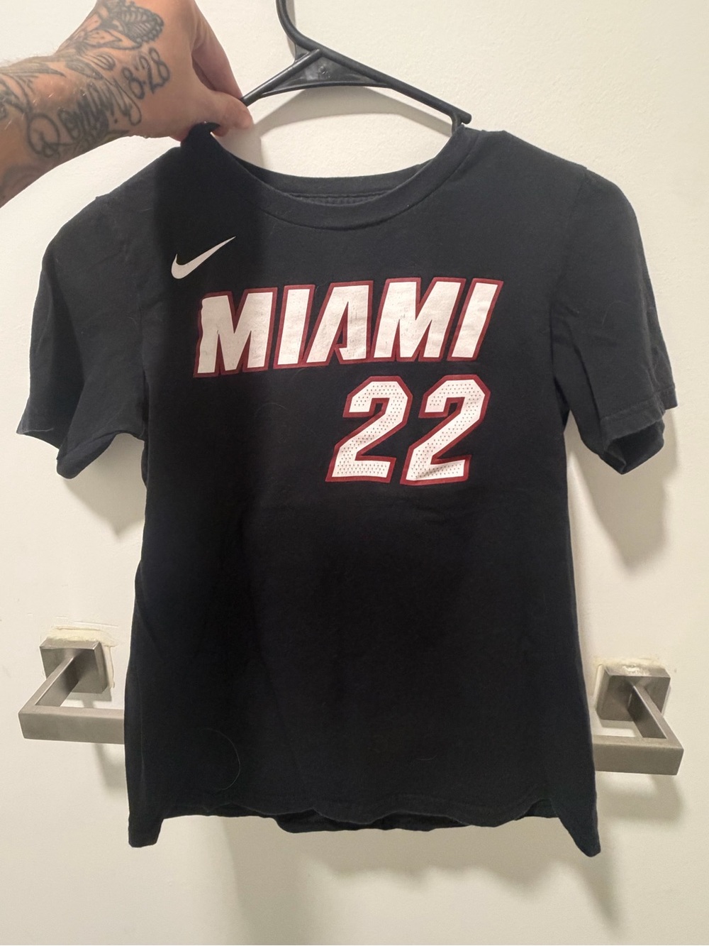 Nike Black Miami 22 Short Sleeve Tee